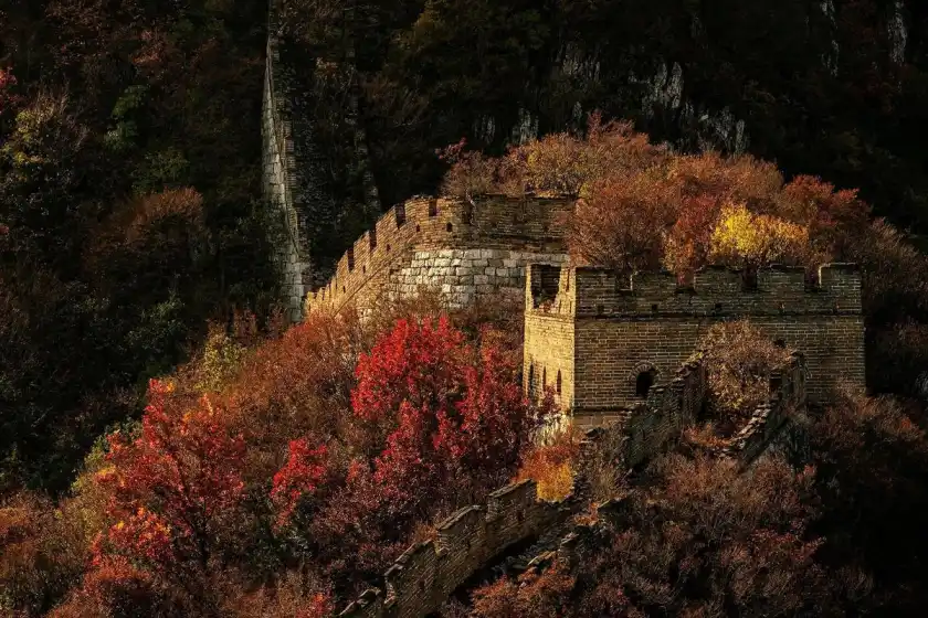 China travel,Ancient paths,Great Wall, UNESCO World Heritage, Chinese culture, historical landmark