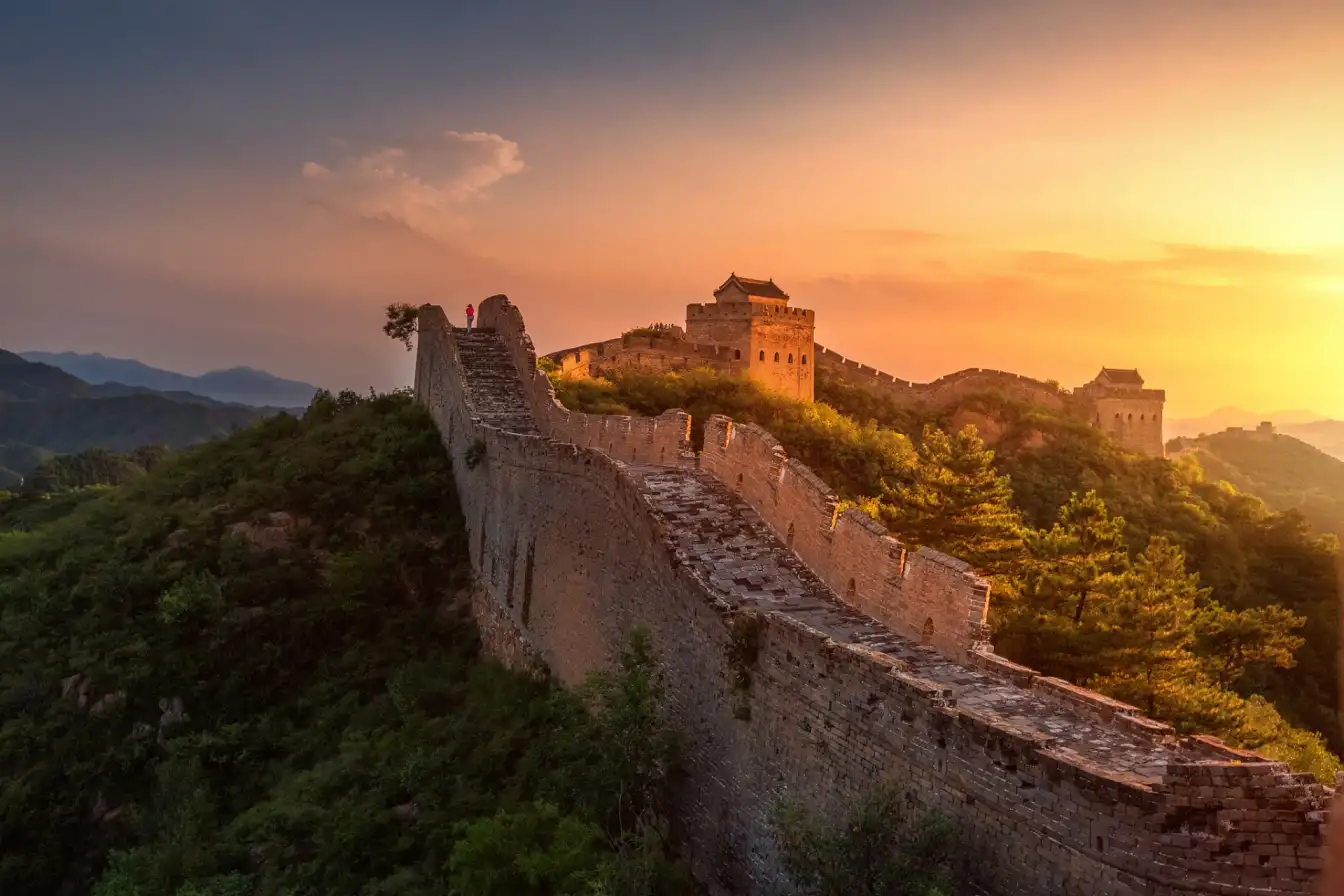 China travel,Ancient paths,Great Wall, UNESCO World Heritage, Chinese culture, historical landmark