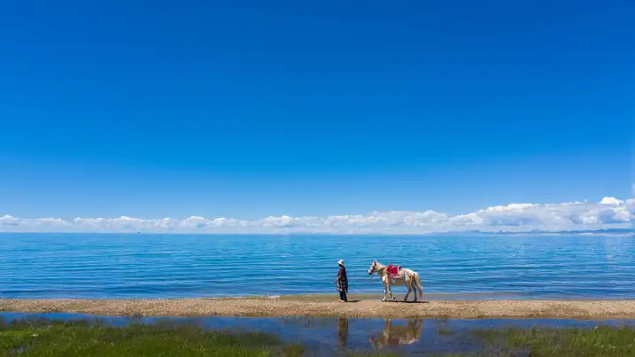 China lake travel, nature adventure, scenic landscapes, wildlife experience,Lake