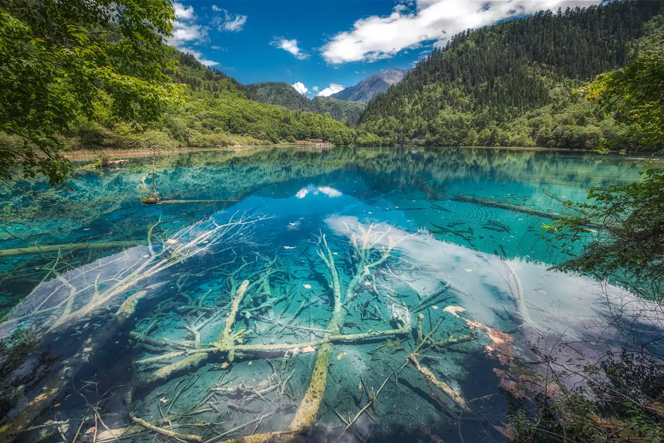 Jiuzhaigou Valley,China adventure travel,Scenic beauty,Nature tours,Chinese landscapes