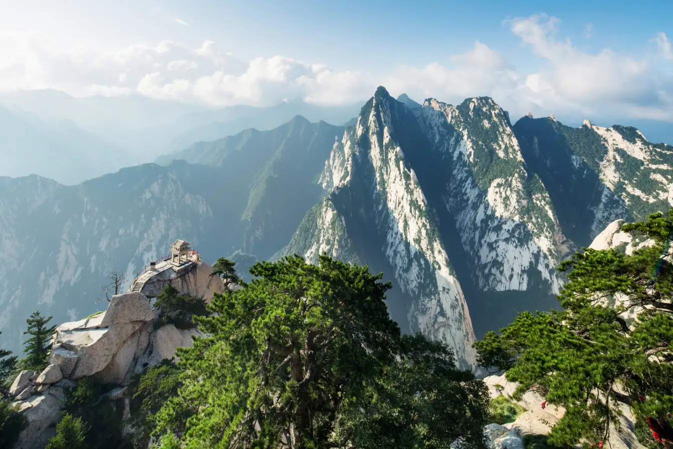 Mount Hua,Shaanxi travel,China travel,Thrilling hikes,Ancient temples,Nature enthusiasts