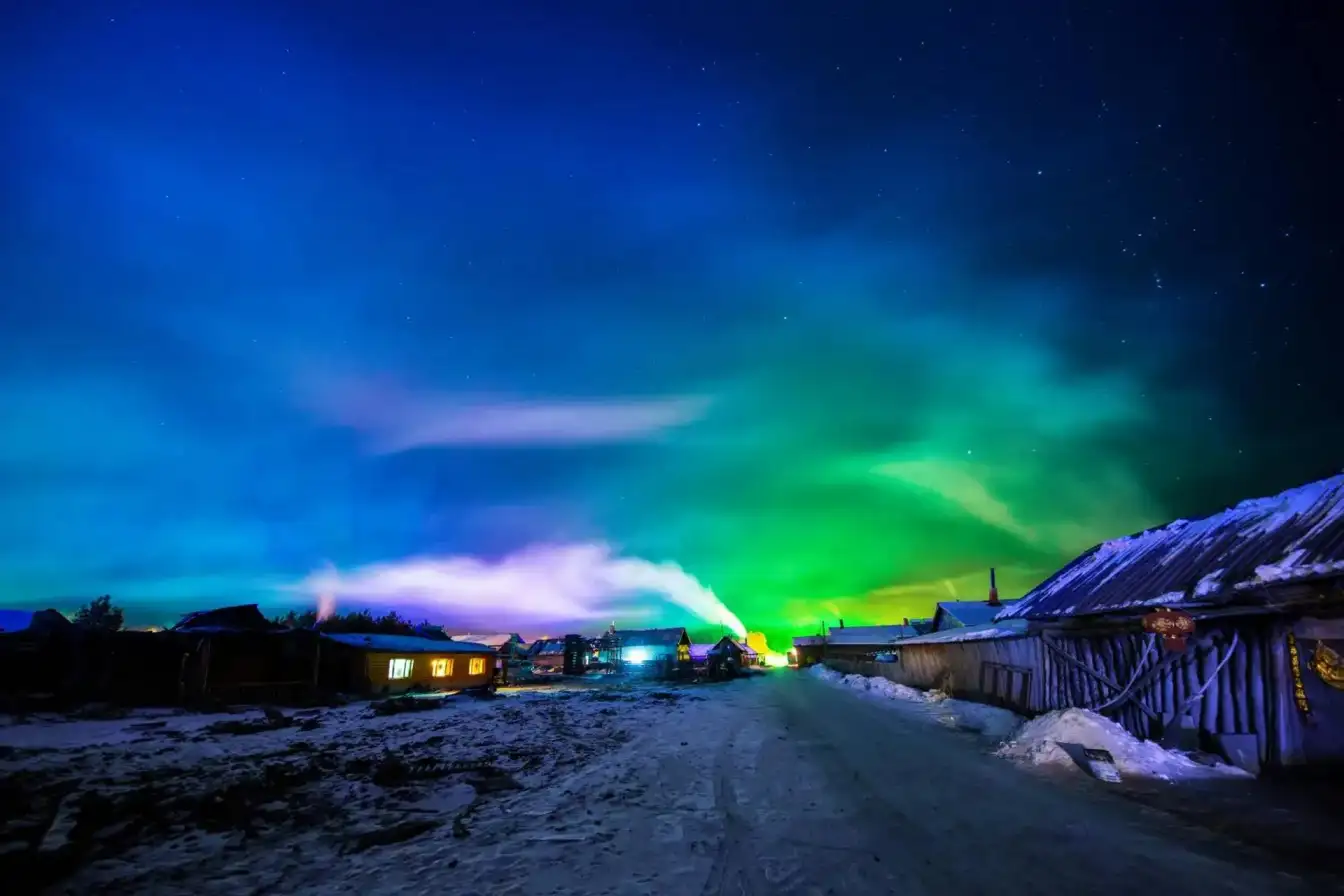 Mohe Northern Lights, Arctic China travel, adventure tourism, photography destinations