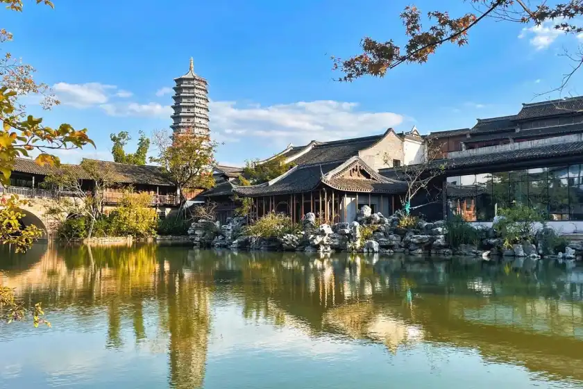 Wuzhen, Zhejiang, water town, ancient bridges, canals, traditional architecture
