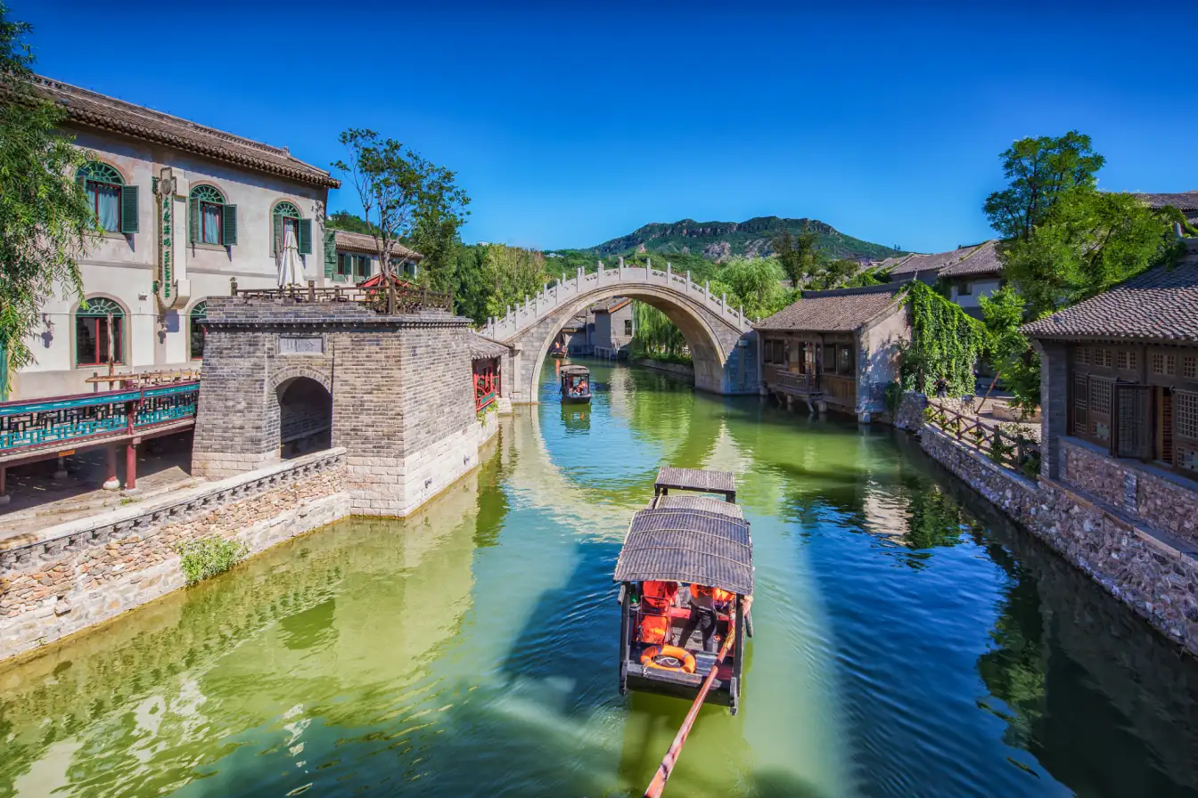 Wuzhen, Zhejiang, water town, ancient bridges, canals, traditional architecture