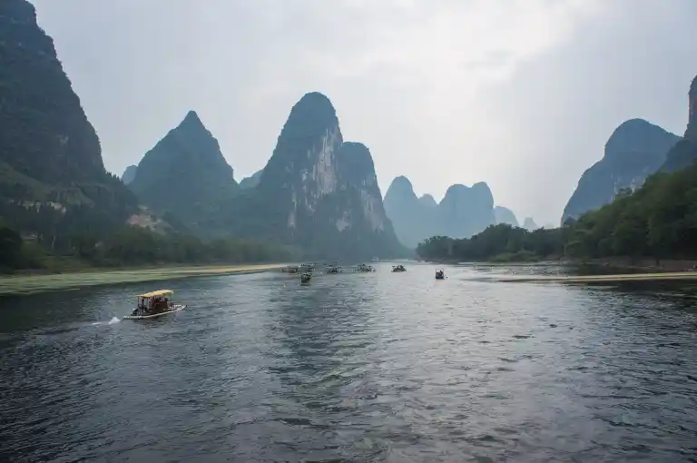 Li River Scenic Area, natural beauty, scenic river views