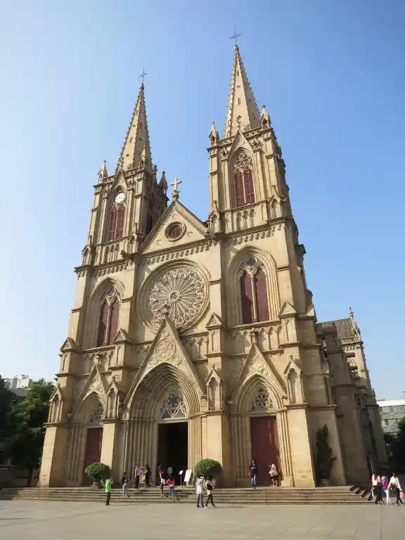 Stone Cathedral, Guangzhou landmark, historical architecture