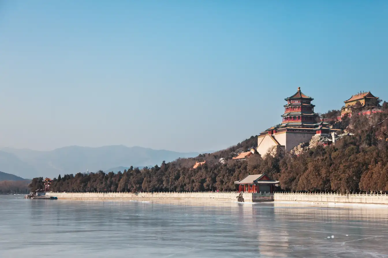 winter scenes, Beijing travel, Summer Palace