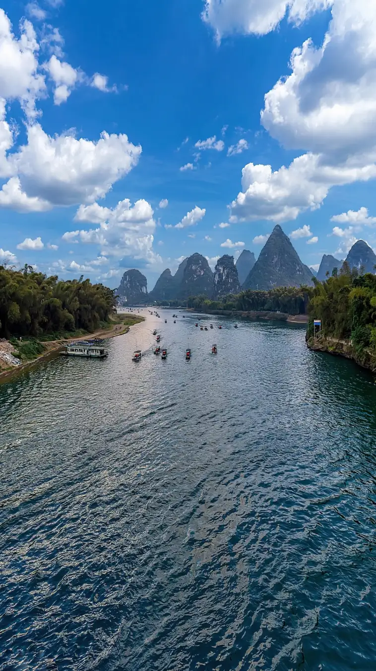 Li River, peaceful escape, China nature