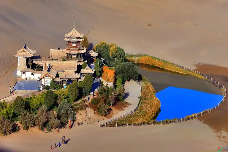 natural wonder, desert oasis, travel destination, The Gobi Desert in China