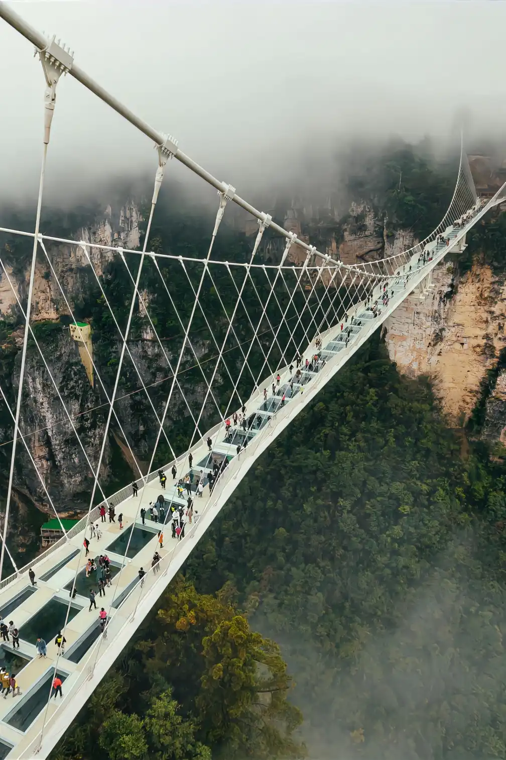 Tianmen Mountain, Zhangjiajie, cable car