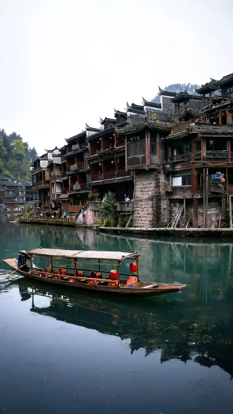 Phoenix Ancient Town travel, China tourism, family trip