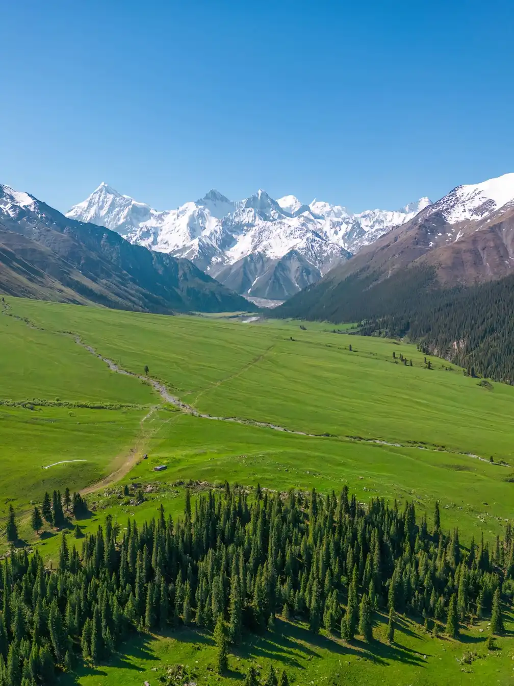 Kalajun Grassland hiking, Xinjiang trekking, China outdoor adventure