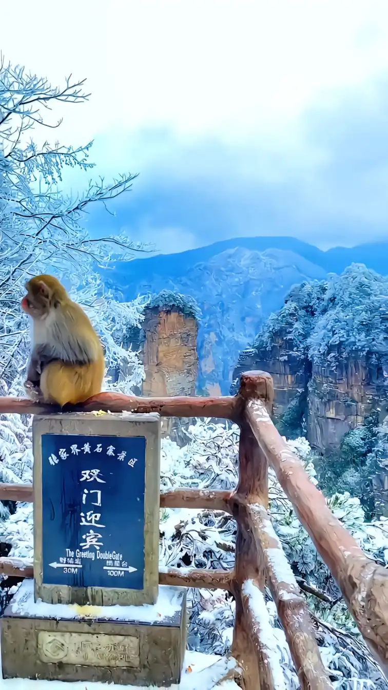 Zhangjiajie, China travel, Winter tourism