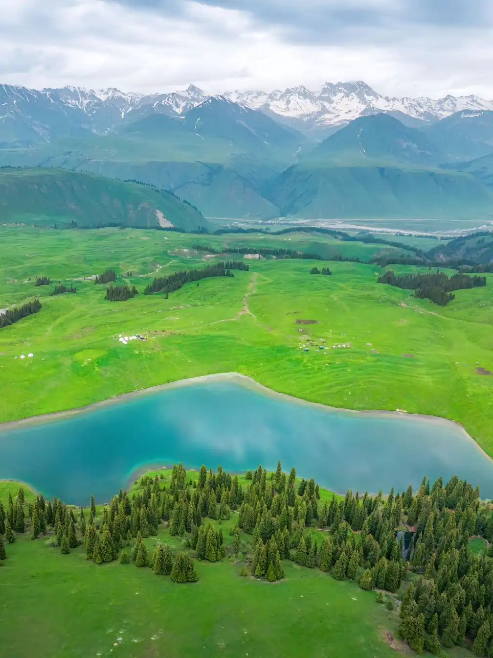 Kalajun Grassland hiking, Xinjiang trekking, China outdoor adventure