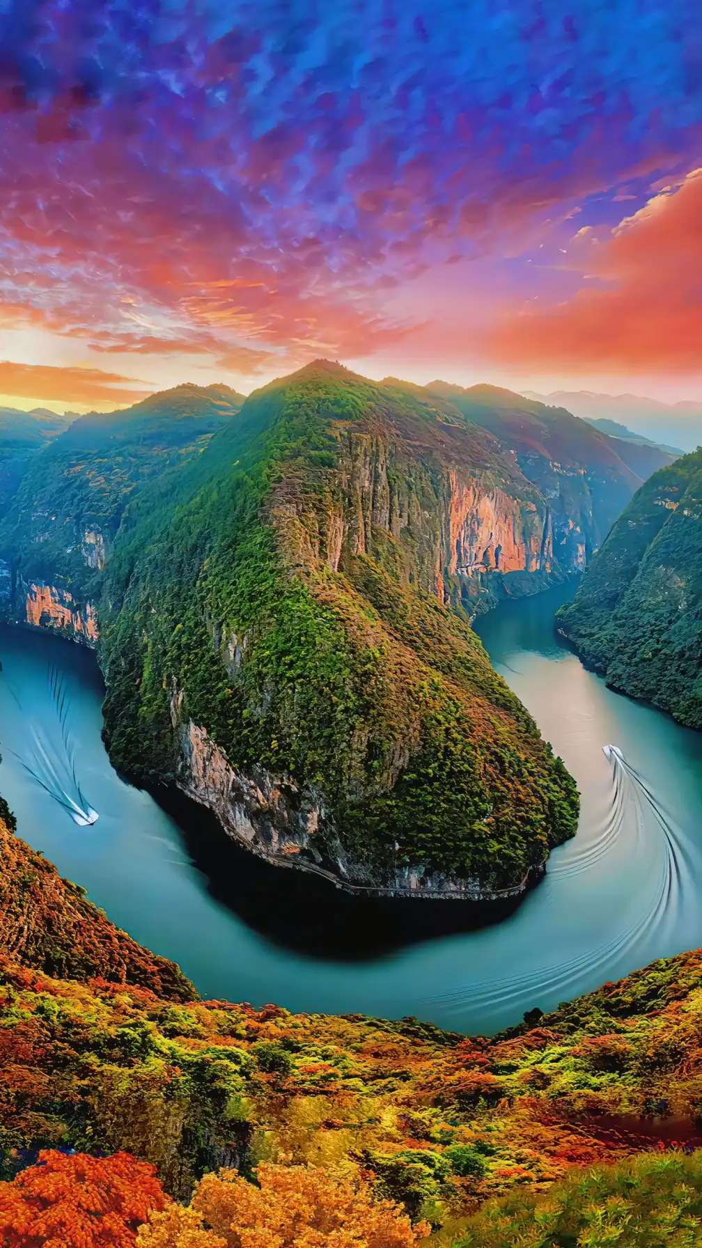 Yangtze River cruise, China travel, Three Gorges