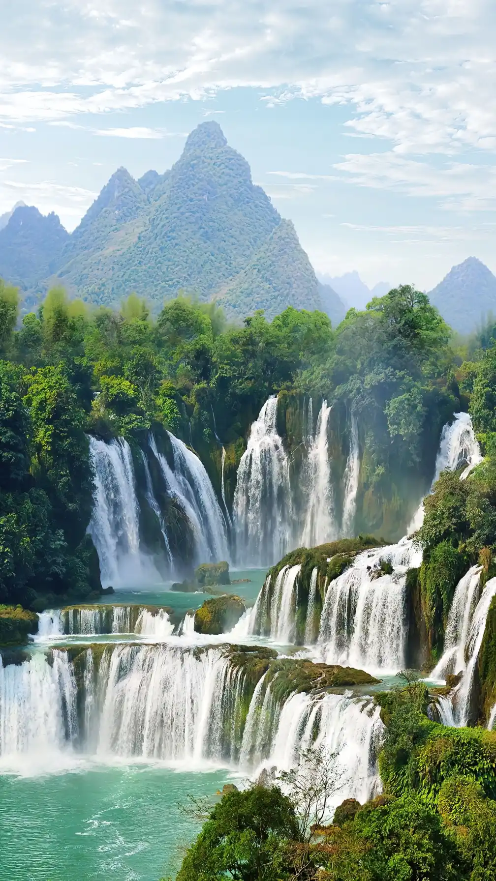 Detian Waterfall travel, China tourism, self-driving in China
