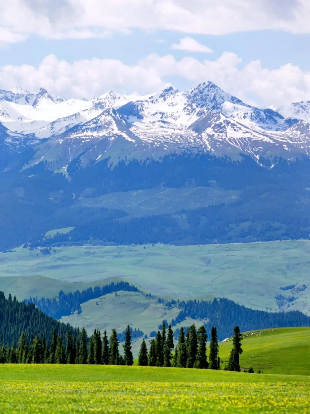 Kalajun Grassland hiking, Xinjiang trekking, China outdoor adventure