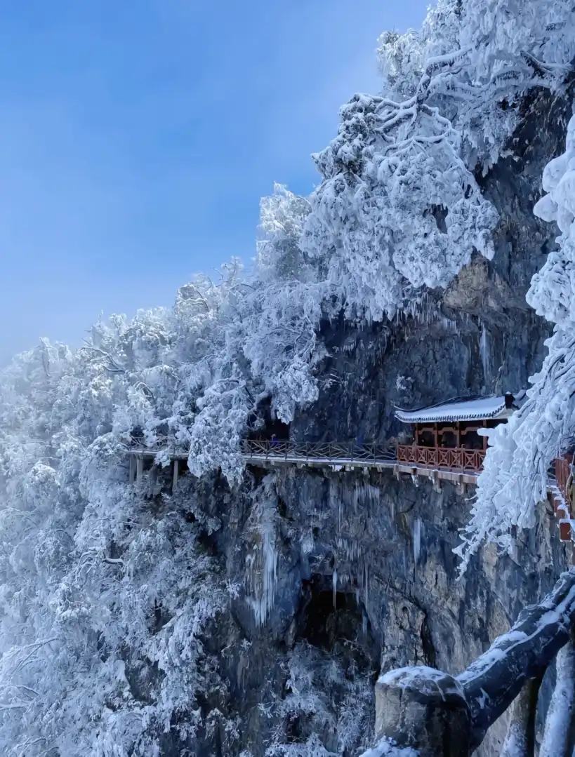 Zhangjiajie, China travel, Winter tourism