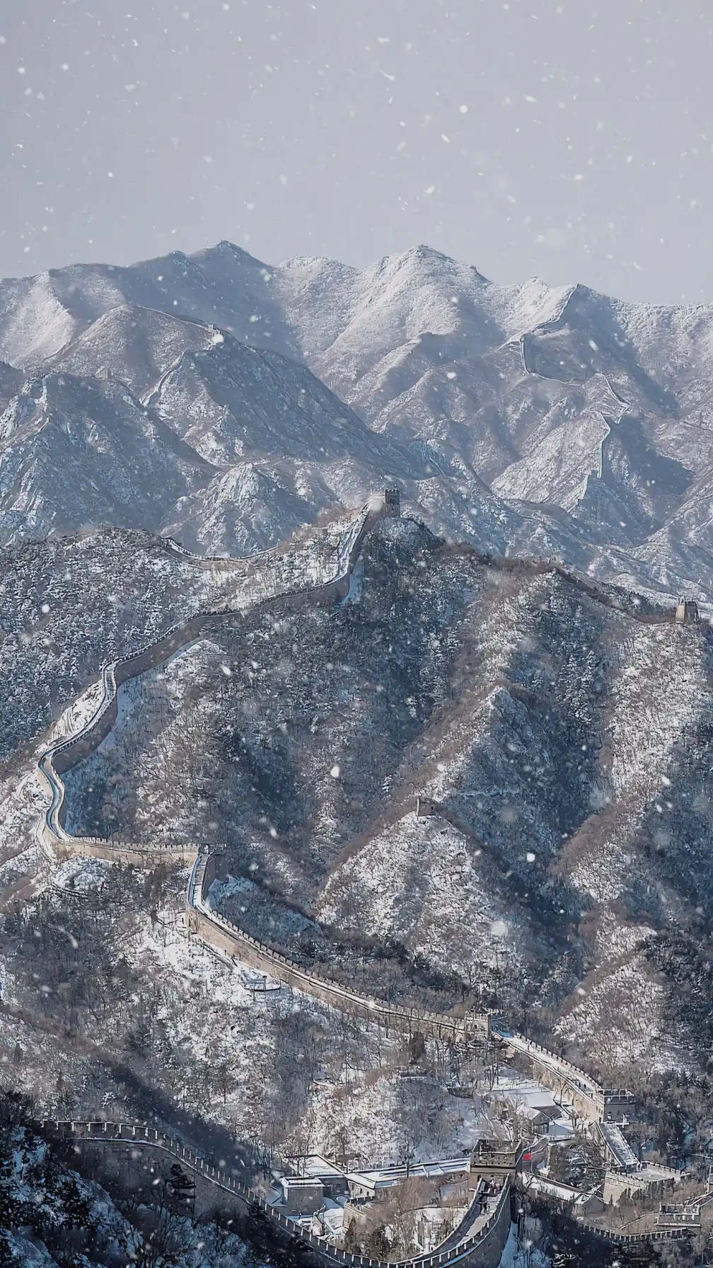 Badaling Great Wall, winter hiking, family adventure